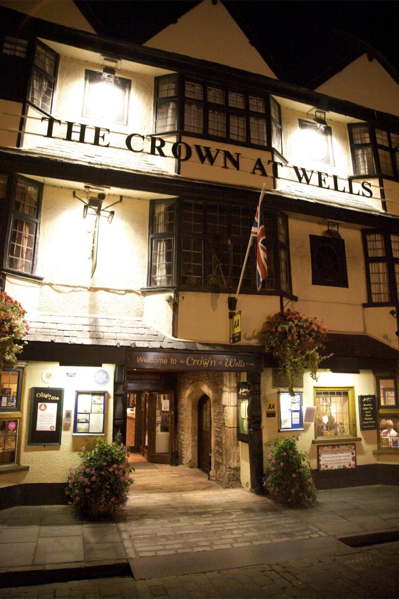 The Crown At Wells, Somerset Esterno foto